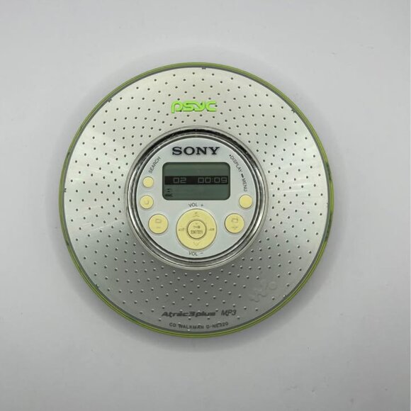 Sony PSYC MP3/ATRAC Portable CD Player - Walkman - Electric White (D-NE320/WC1) - Picture 1 of 6